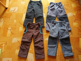 Softshell kalhoty vel. 104, zn. Outdoorkids Extreme