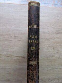 Zlatá Praha roč 1895 + prodej sbírky starých knih