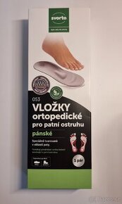Vložky ortopedické pro patní ostruhu