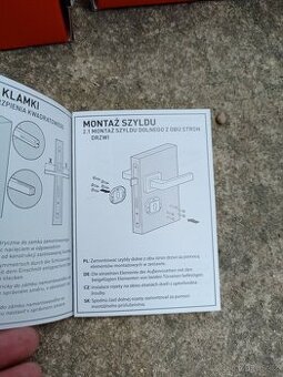 Dveřní klika Metal-Bud TOPAZ nerezová ocel