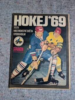 HOKEJ 69 – retro časopis Stadion, MS v hokeji, sběratelské