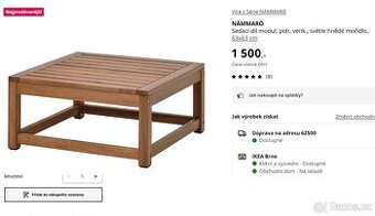 IKEA NÄMMARÖ Sedací díl