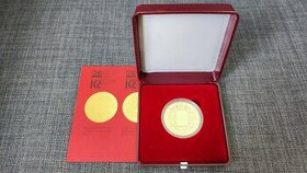 Zlatá 10 000 Kč VZNIK MĚNY, BK  (běžná kvalita) - vzácná