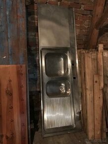 Nerez umyvadlo 194x60