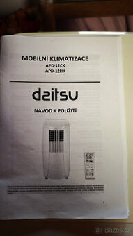 Mobilní klimatizace Daitsu ADP 12 HK