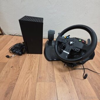 Microsoft Xbox Series X + Thrustmaster TMX Force Feedback