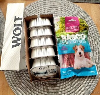 Vaničky pro psy Wolf junior+rasco tyčinky
