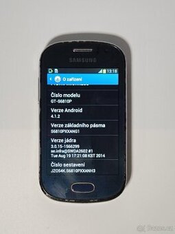 Samsung Galaxy Fame GT-S6810P – funkční – smartphone + nabíj