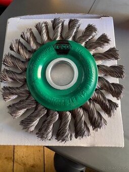 Copánkový kartáč z nerezové oceli Reca průměr 115 mm