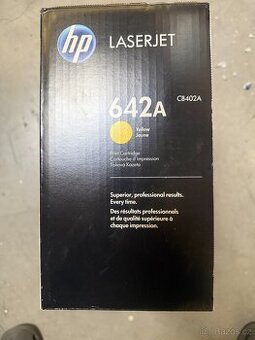 🖨️ HP CB402A (642A) – žlutý originální toner – 7 500 stran