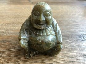 Soška smějícího buddhy, kamenná - 1