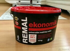 REMAL Ekonomik univerzální malířská barva na zeď, 15 kg