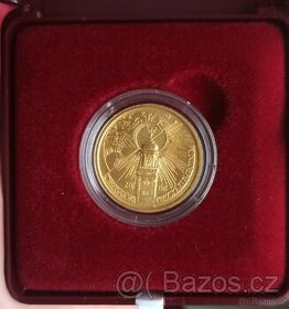 Zlatá pamětní mince - Klementinum v Praze BK/standard - 1