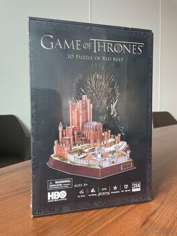 3D puzzle stavebnice ze série Game of Thrones - Red Keep