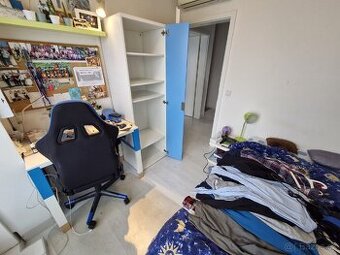 Ikea dětská skříň modrá