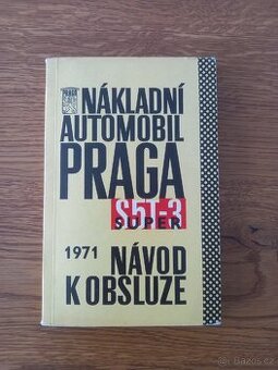 Kniha, Nákladní automobil PRAGA, návod k obsluze - 1