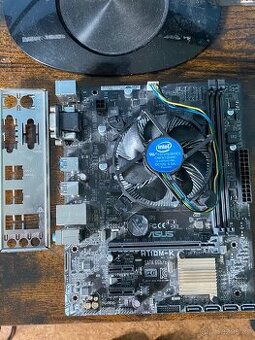 Základní deska ASUS H110M-K + Intel Core i3-6098P