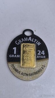 prodám zlomkové zlato 1g 24kar.