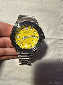 Hodinky Len.nox quartz 10ATM 2003 + originální balení a návo