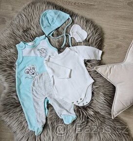 Teplý set pro miminko vel.56 - 1