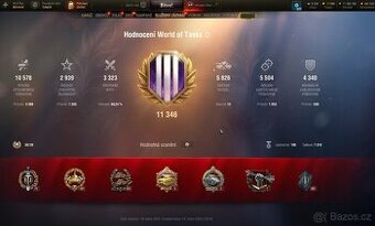 účet World of Tanks - 1
