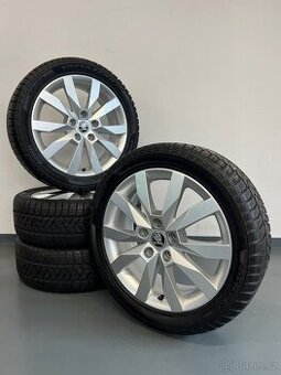 ❄️ Zimní Alu kola Crystal, Škoda Octavia 3, 5x112 r17
