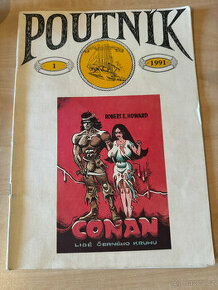 Poutník 1/1991 - CONAN: Lidé černého kruhu (il. Kája Saudek) - 1