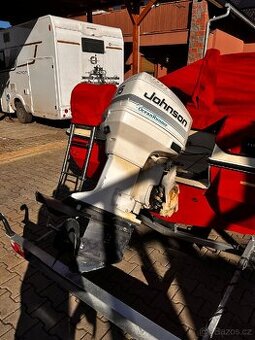 Motorový člun sunbird 115 johnson, člun po renovaci