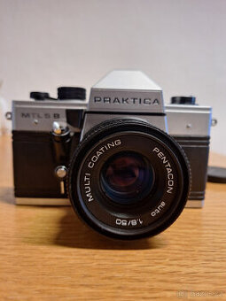 Prodám fotoaparát Praktica MTL5B + Pentacon 1,8/50mm