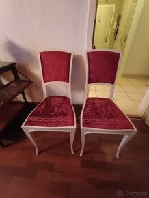 Starožitnostné zidle 2 kusy