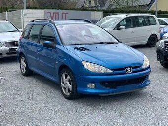 Peugeot 206sw 1.6i benzín