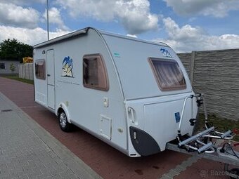 Knaus 450 2004 s Moverem, Markýzou a stanem TOP