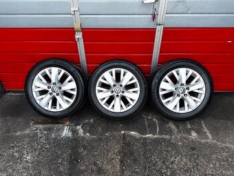 Original ALU kolo VW 16" 6,5J ET50 letní pneu 205/55/R16