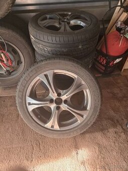 Alu kola 4x100 + pneu