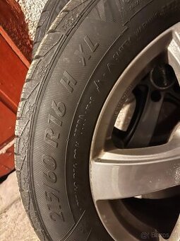 Alu disky 5x112 + gumy 215/60/16