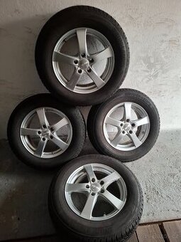 Alu 5x114,3 r16 zimní pneumatiky 215/65 r16 Bridgestone