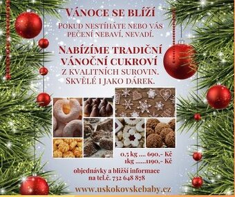 DOMÁCÍ MÁSLOVÉ VÁNOČNÍ CUKROVÍ PRAHA