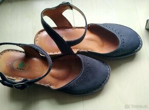 Dámské letní lodičky / střevíce Santé vel. 42, kožené