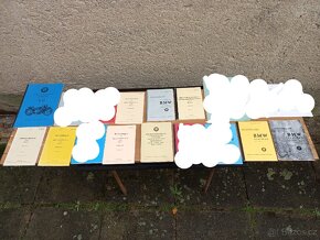 BMW r12, r17, r75, R35 atd - seznamy dílů, manuály atd