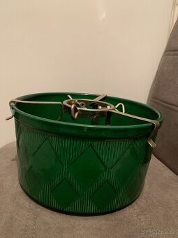 Stojan na vánoční stromeček keramický retro