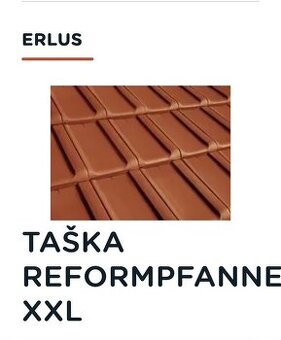 NOVÉStřešní tašky Reformpfanne xxl, červená engoba