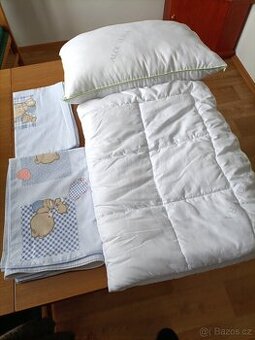 dětské povlečení, polštář, přikrývka, prostěradlo