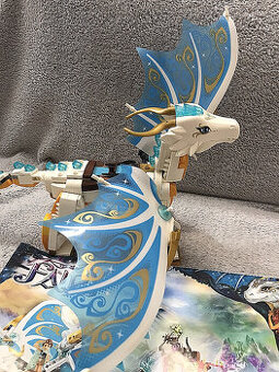 "falešné" Lego Elves Záchrana dračí královny