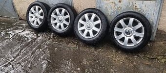 Prodám  Alu kola 16"   s pneu 205/55 R16
