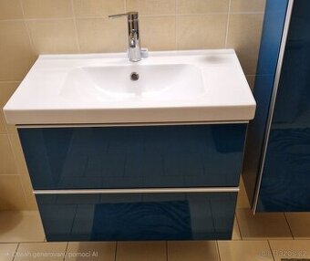 Prodám použité umyvadlo a baterii IKEA