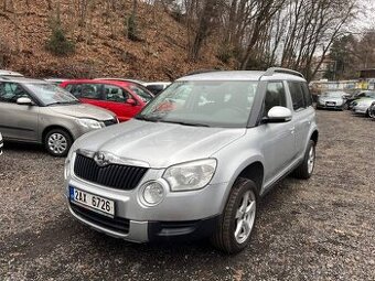 Škoda Yeti 1.8 TSI 118kW 4x4 tažné klima 2012 nové ČR