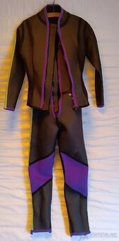 Dvoudílný dámský neoprenový oblek