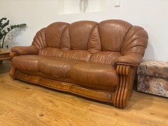 Kožený gauč / pohovka