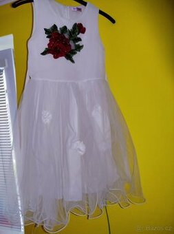 Princeznovské šaty -vel.116-122-128