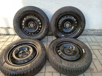 Fabia IV zimní kola 5×100 R15 – zánovní stav